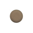 Italian Matte Tan Domed Plastic Button - 24L/15mm