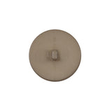 Italian Matte Tan Domed Plastic Button - 32L/20mm