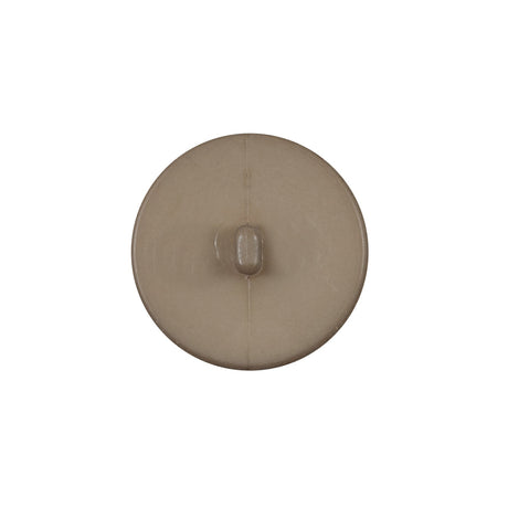 Italian Matte Tan Domed Plastic Button - 32L/20mm