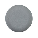 Italian Matte Light Gray Domed Plastic Button - 44L/28mm