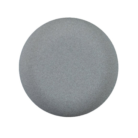 Italian Matte Light Gray Domed Plastic Button - 44L/28mm