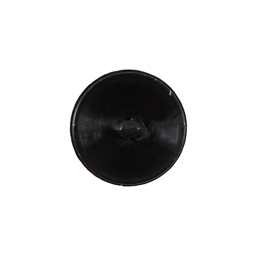 Italian Black and Twilight Mauve Speckled Plastic Button - 32L/20mm