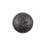 Italian Black and Twilight Mauve Speckled Plastic Button - 32L/20mm
