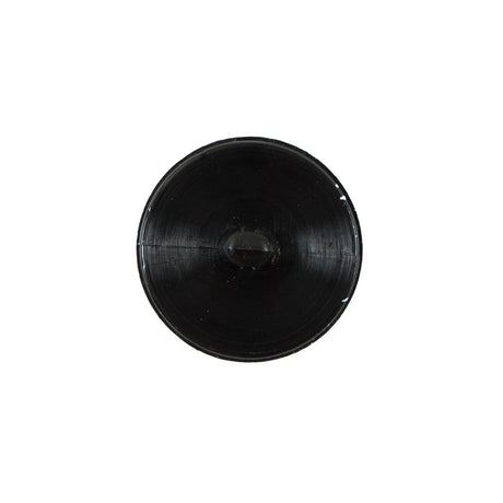 Italian Black and White Speckled Plastic Button - 32L/20mm