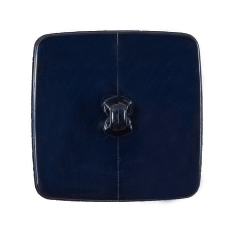 Italian Navy Square Plastic Button - 48L/30.5mm