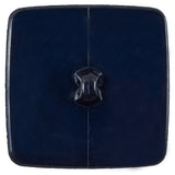 Italian Navy Square Plastic Button - 64L/40.5mm