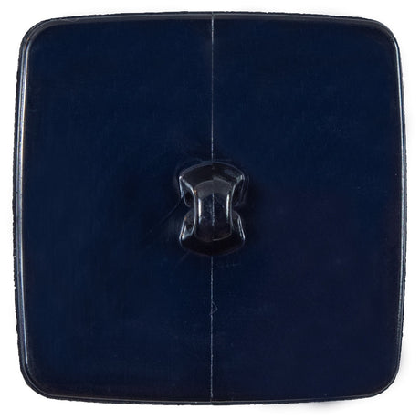Italian Navy Square Plastic Button - 64L/40.5mm