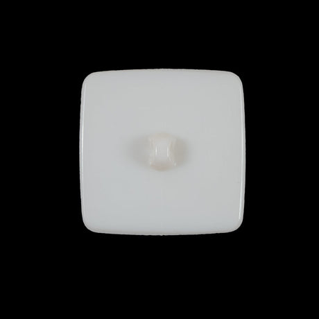 Italian Ivory Square Plastic Button - 36L/23mm