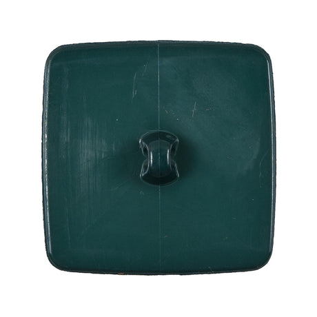 Italian Sycamore Green Square Plastic Button - 48L/30.5mm