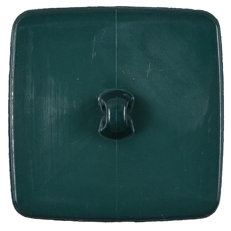 Italian Sycamore Green Square Plastic Shank Back Button - 64L/40.5mm