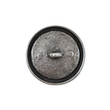 Italian Patriot Blue and Silver Crest Metal Button - 36L/23mm