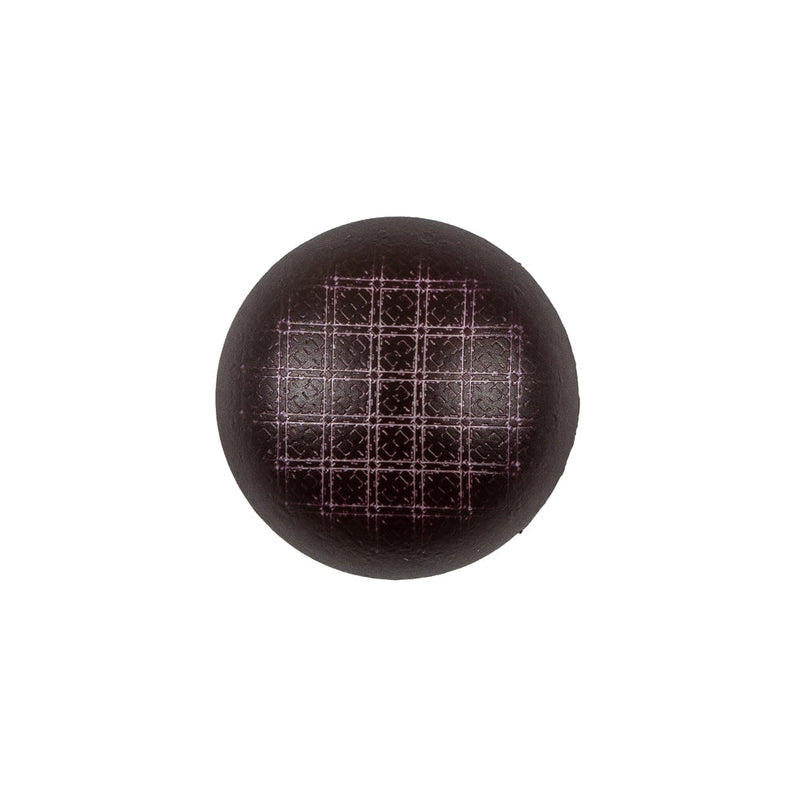 Italian Wine Checkered Plastic Button - 32L/20mm
