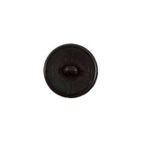 Italian Brown Checkered Plastic Button - 24L/15mm