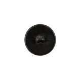 Italian Black Checkered Plastic Button - 24L/15mm