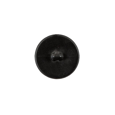 Italian Black Checkered Plastic Button - 24L/15mm