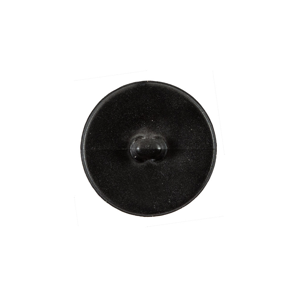 Italian Black Checkered Plastic Button - 32L/20mm