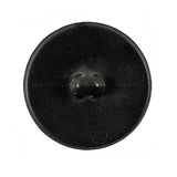 Italian Black Checkered Plastic Button - 44L/28mm