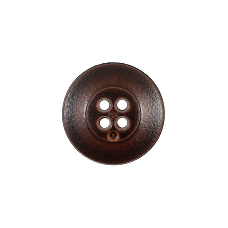 Italian Dark Brown 4-Hole Plastic Button -32L/20mm