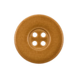 Italian Light Brown 4-Hole Plastic Button -40L/25.5mm