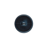 Italian Navy Faux Leather Plastic Button - 24L/15mm