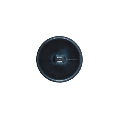 Italian Navy Faux Leather Plastic Button - 24L/15mm