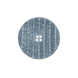 Italian Light Blue Textured 4-Hole Button - 36L/23mm