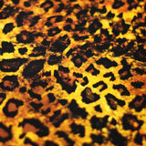 Jungle Fever Nylon Spandex Fabric - Multi-Color Leopard Print, 58/60" Width (1 Yard)