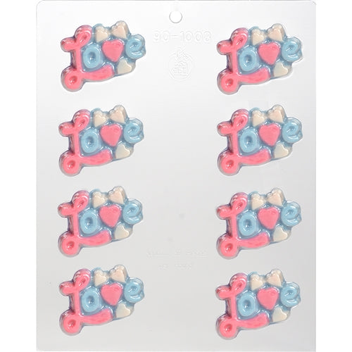 Love With Small Hearts Chocolate Mold