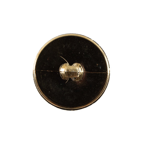 Italian Gold Basketwoven Plastic Button - 36L/23mm