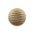 Italian Gold Basketwoven Plastic Button - 36L/23mm