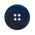 Italian Black and Navy Ombre Button - 44L/28mm
