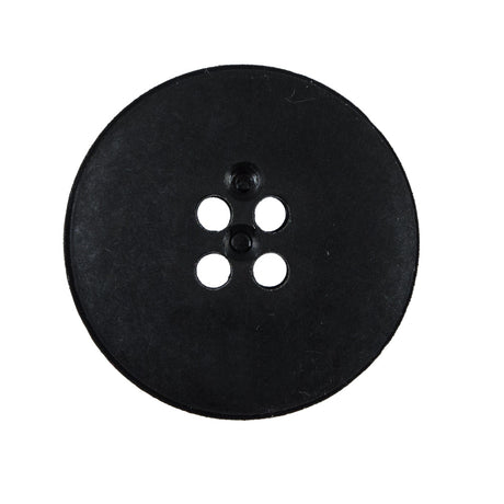 Italian Black and Gray Ombre Button - 44L/28mm