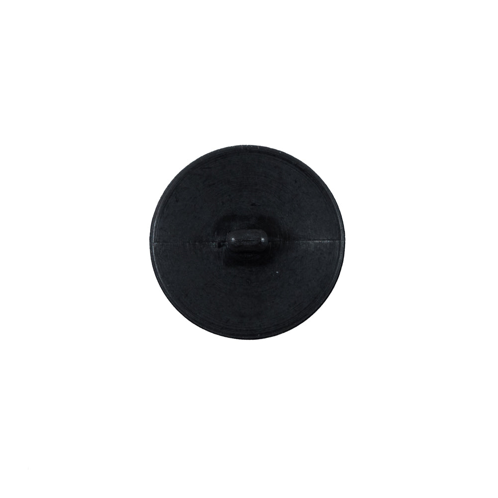 Italian Black and Gray Ombre Textural Button - 24L/15mm
