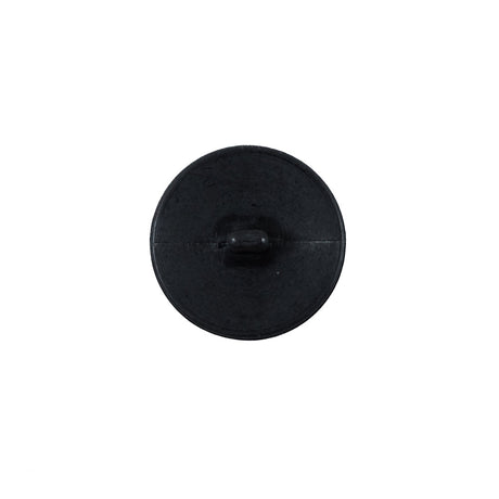 Italian Black and Gray Ombre Textural Button - 24L/15mm