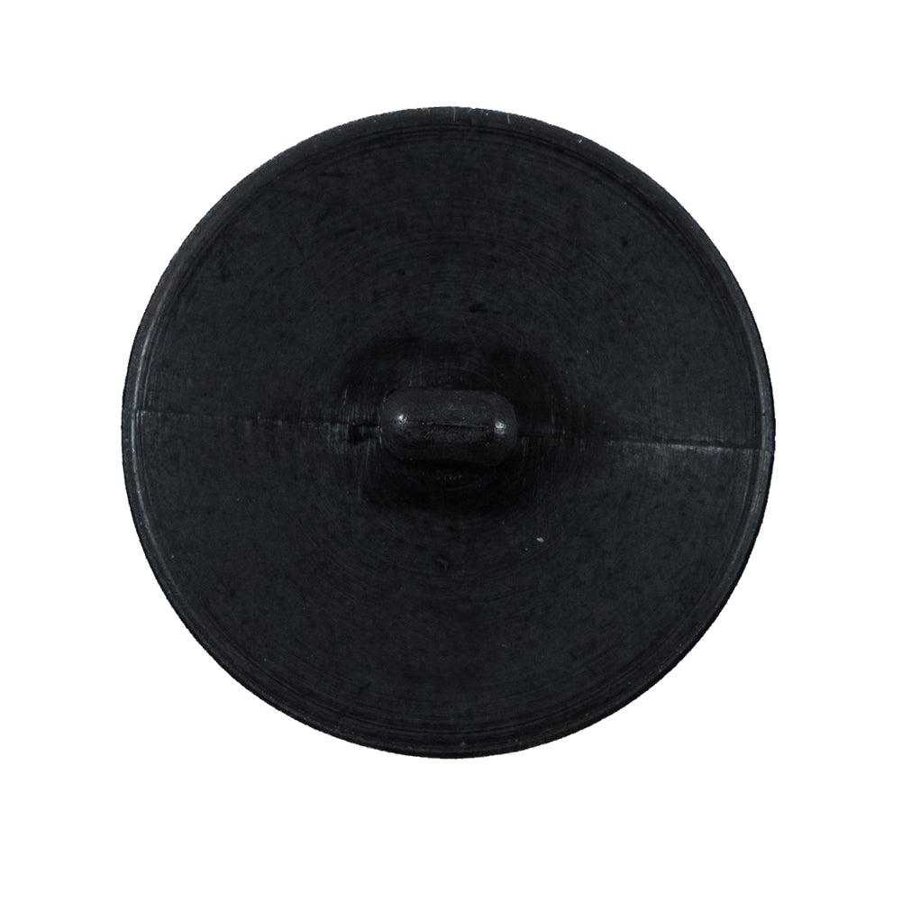 Italian Black and Gray Ombre Textural Button - 44L/28mm