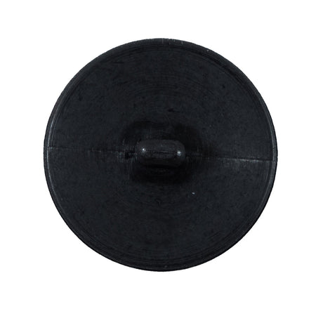 Italian Black and Gray Ombre Textural Button - 44L/28mm