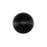 Italian Black and White Novelty Plastic Button - 32L/20mm