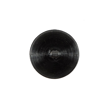 Italian Black and White Novelty Plastic Button - 32L/20mm