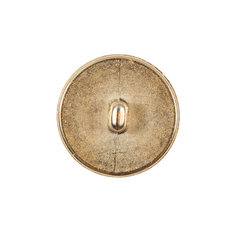 Italian Gold Domed Metal Buttom - 36L/23mm