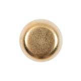 Italian Gold Domed Metal Buttom - 36L/23mm