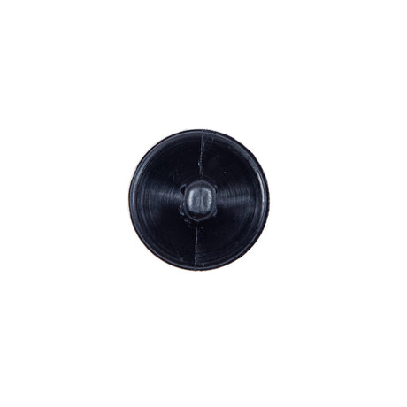 Italian Navy Textured Shank Back Plastic Button - 20L/12.5mm