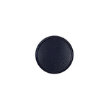 Italian Navy Textured Shank Back Plastic Button - 20L/12.5mm