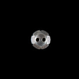 Italian Silver 2-Hole Metal Button - 16L/10mm