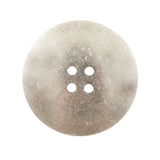Italian Silver Spider Web Metal Button - 44L/28mm