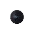 Italian Black Glossy Plastic Button - 28L/18mm