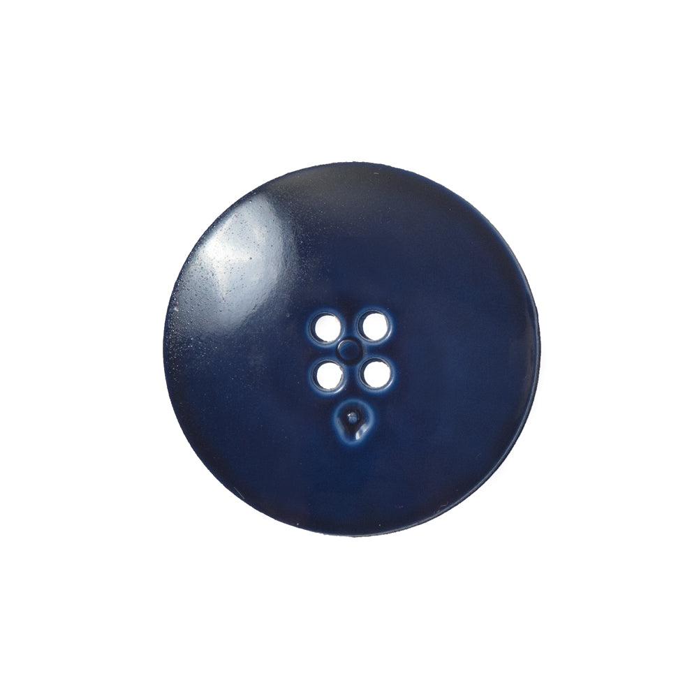 Italian Navy Textured Button - 36L/23mm