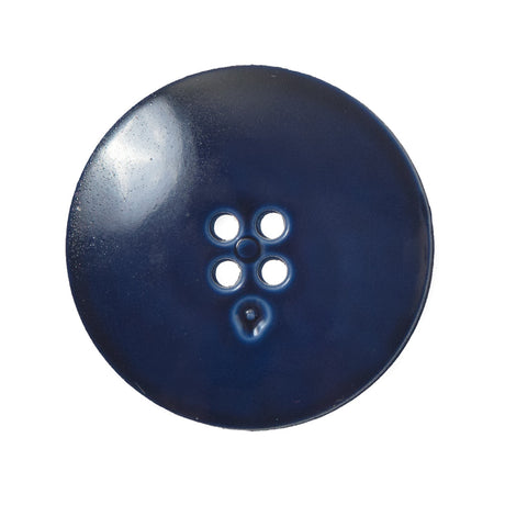 Italian Navy Textured Button - 44L/28mm