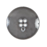 Italian Gray Textured Button - 44L/28mm
