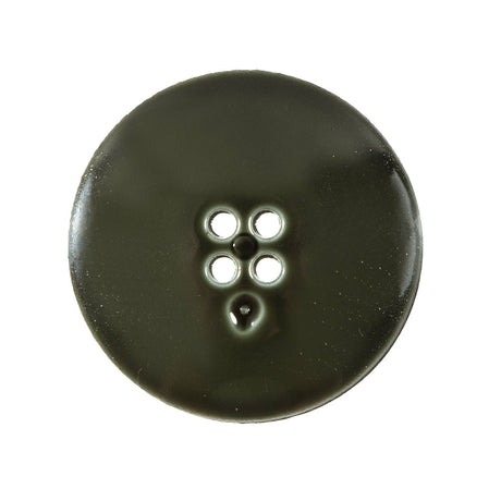 Italian Olivine Green Textured Button - 44L/28mm