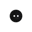 Italian Brown Carved Coconut Button - 24L/15mm